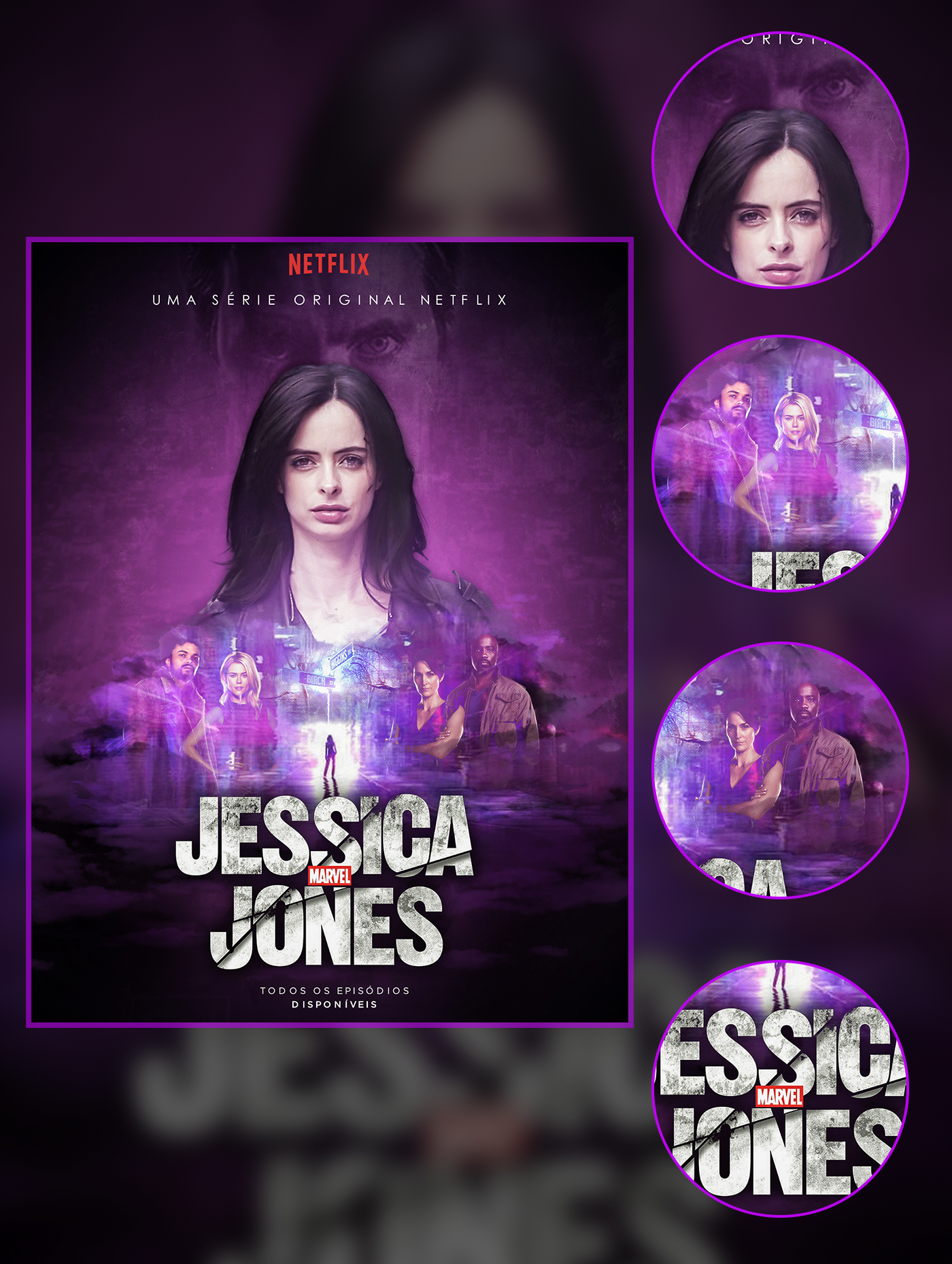 jessicajones Jones Netflix cartaz concept Proporção aurea marvel poster fanart