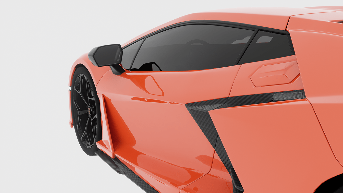 Cars lamborghini 3D Render CGI D5 hypercars