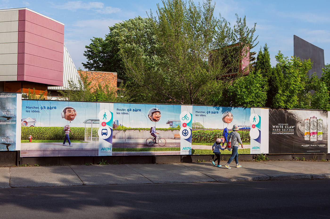 3D Advertising  allshots campaign compositing exterior print transportation
