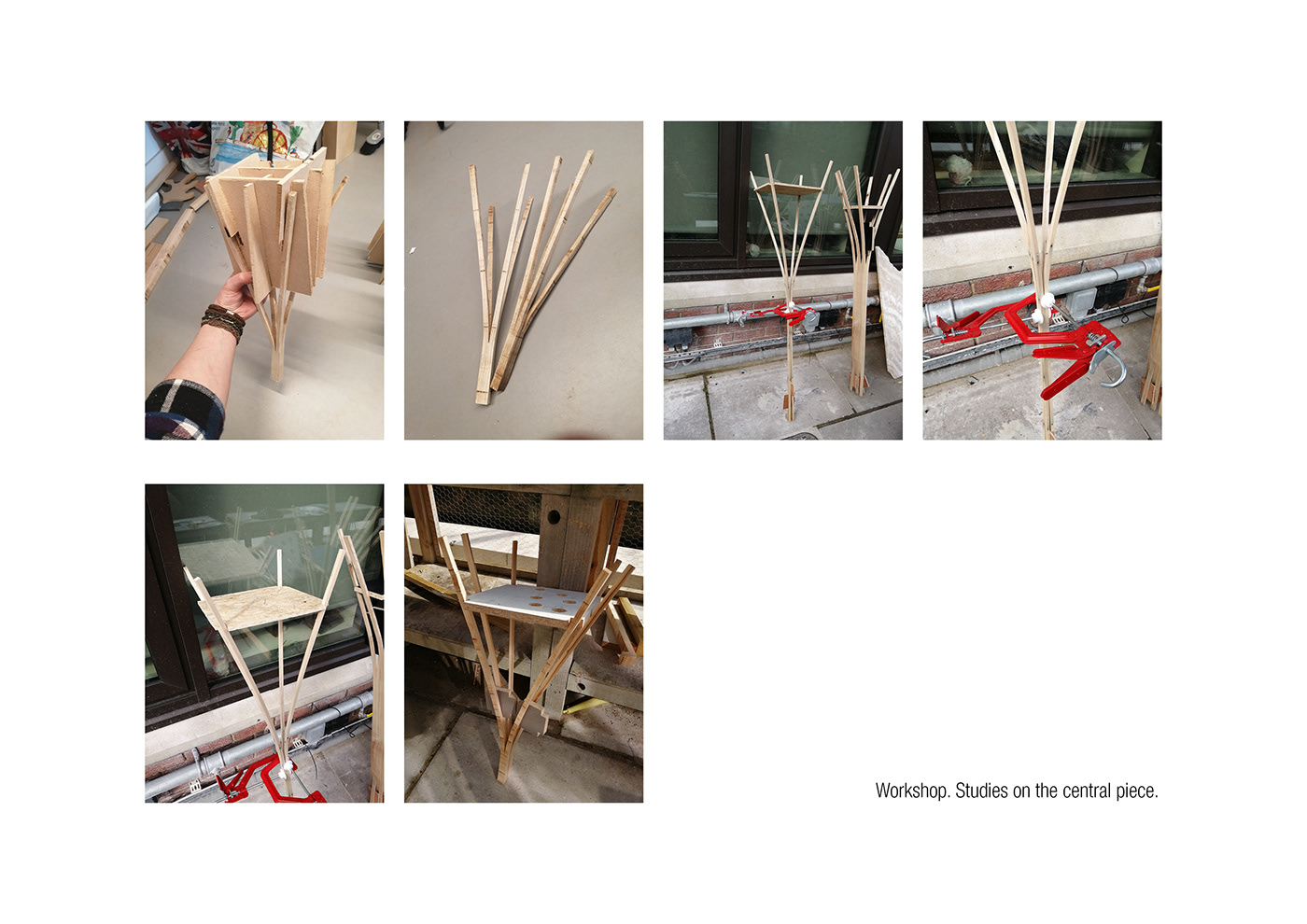 furniture design  product design  Steam bending table