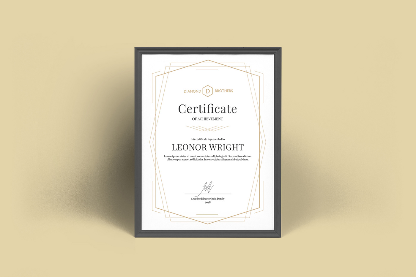 certificate achievement Appreciation award certificate template template diploma graduation professional frame
