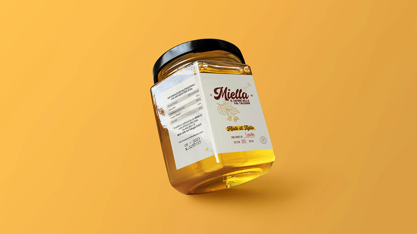 adobe illustrator Brand Design brand identity graphic honey honeyjar label design Logo Design Packaging
