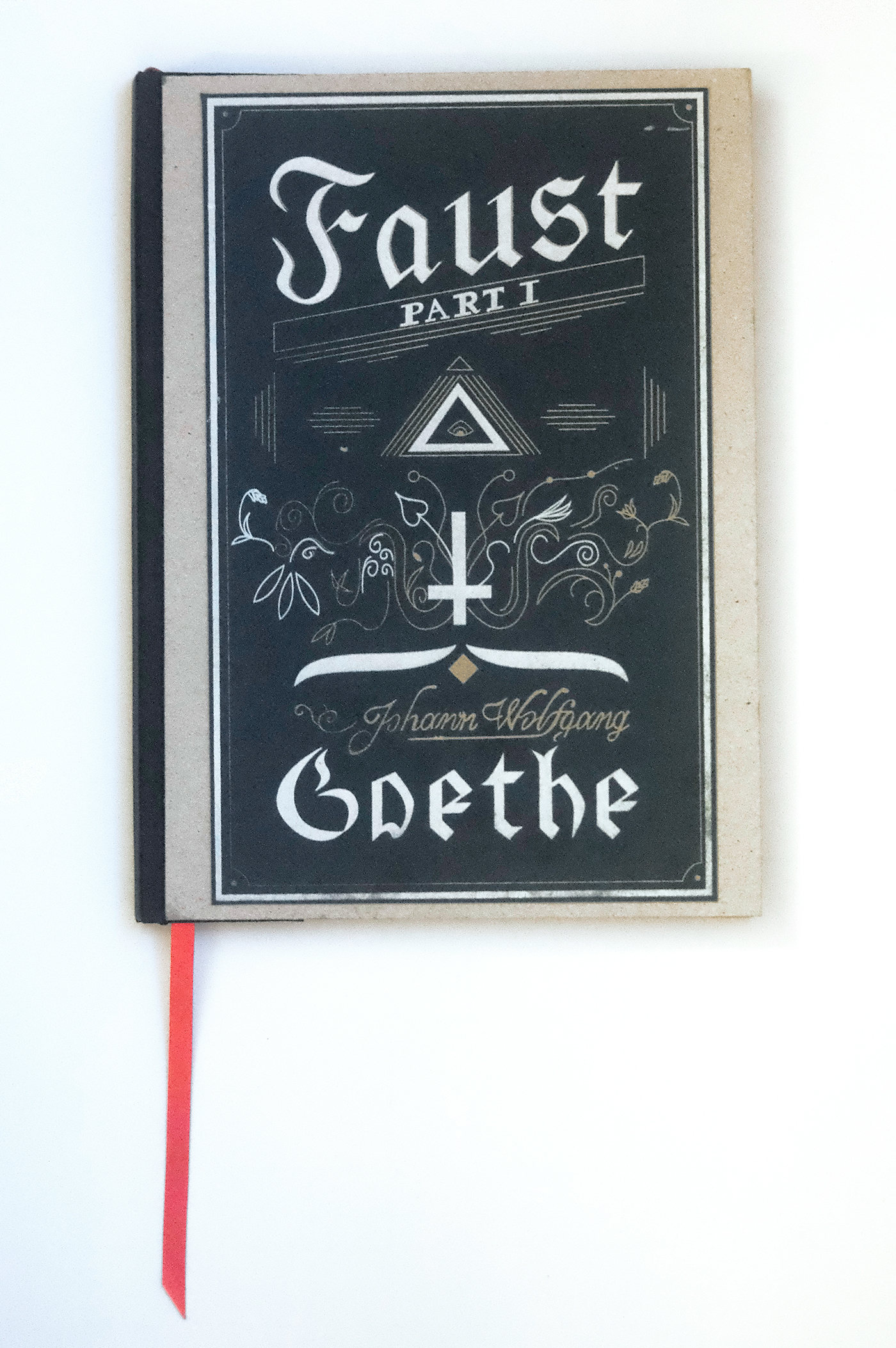 book Faust Calligraphy   lettering gothic hand made screen print flourishing Fracture cover