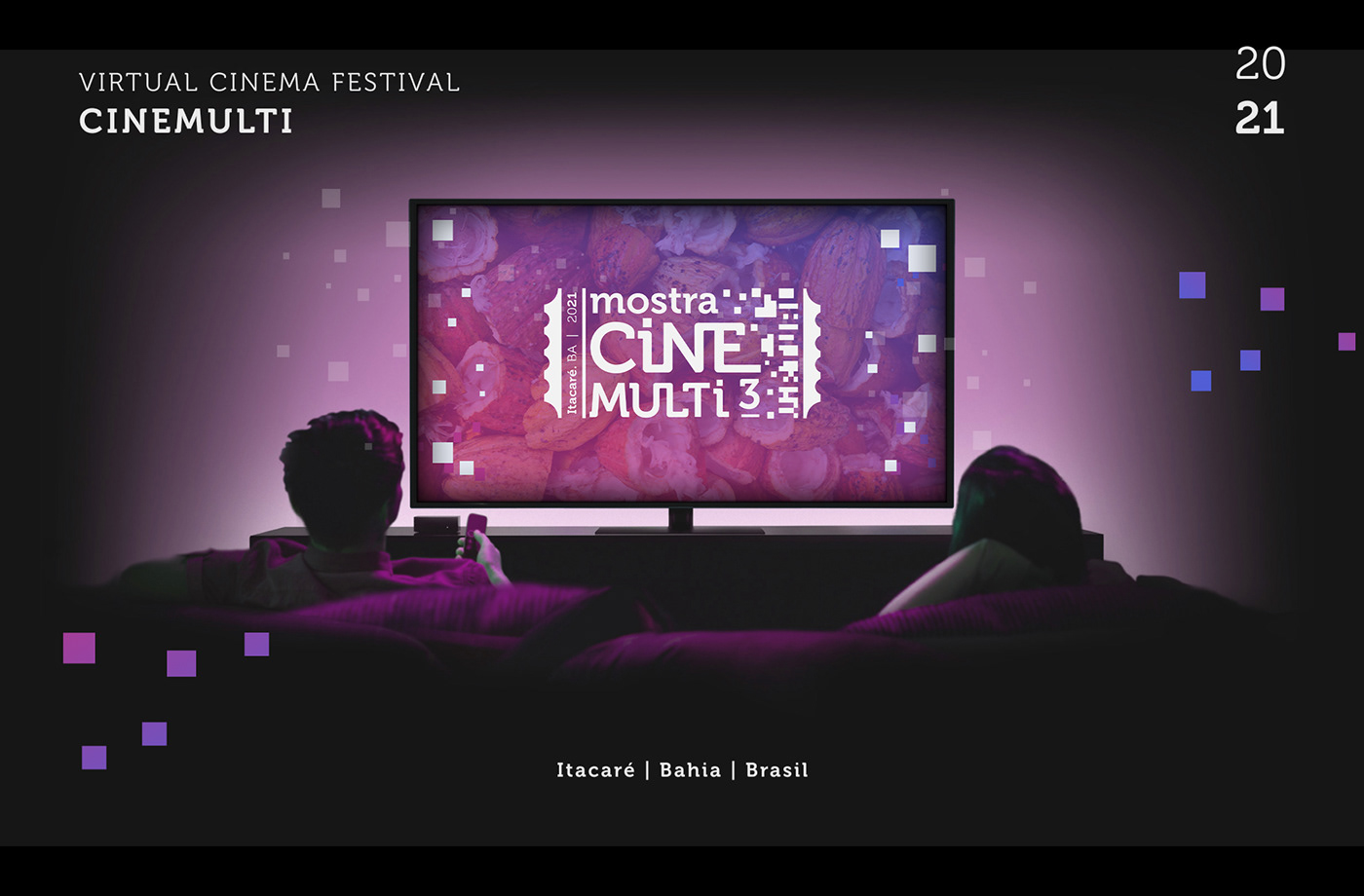 brand Cinema festival design digital identity Logotype social media Web