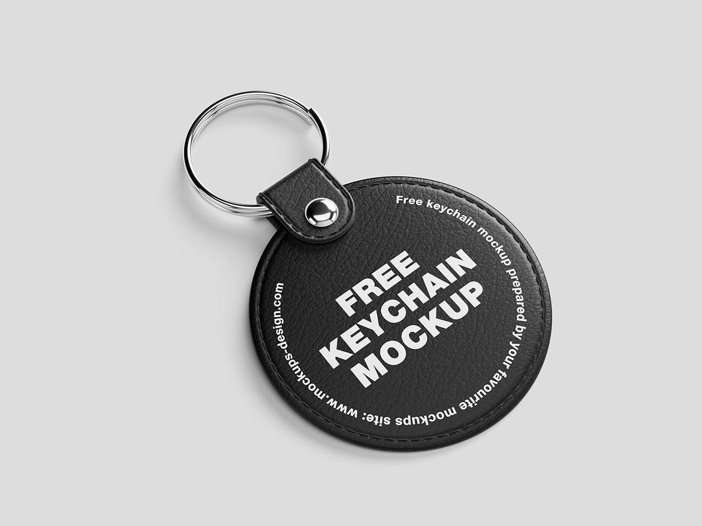 keychain Mockup brand identity visual Advertising  logo free download Free Mockups