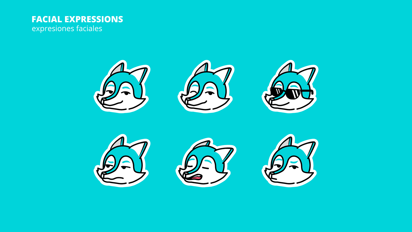 Character design  diseño de personaje Mascot zorro FOX courier mascotas motion graphics  animation  ILLUSTRATION 