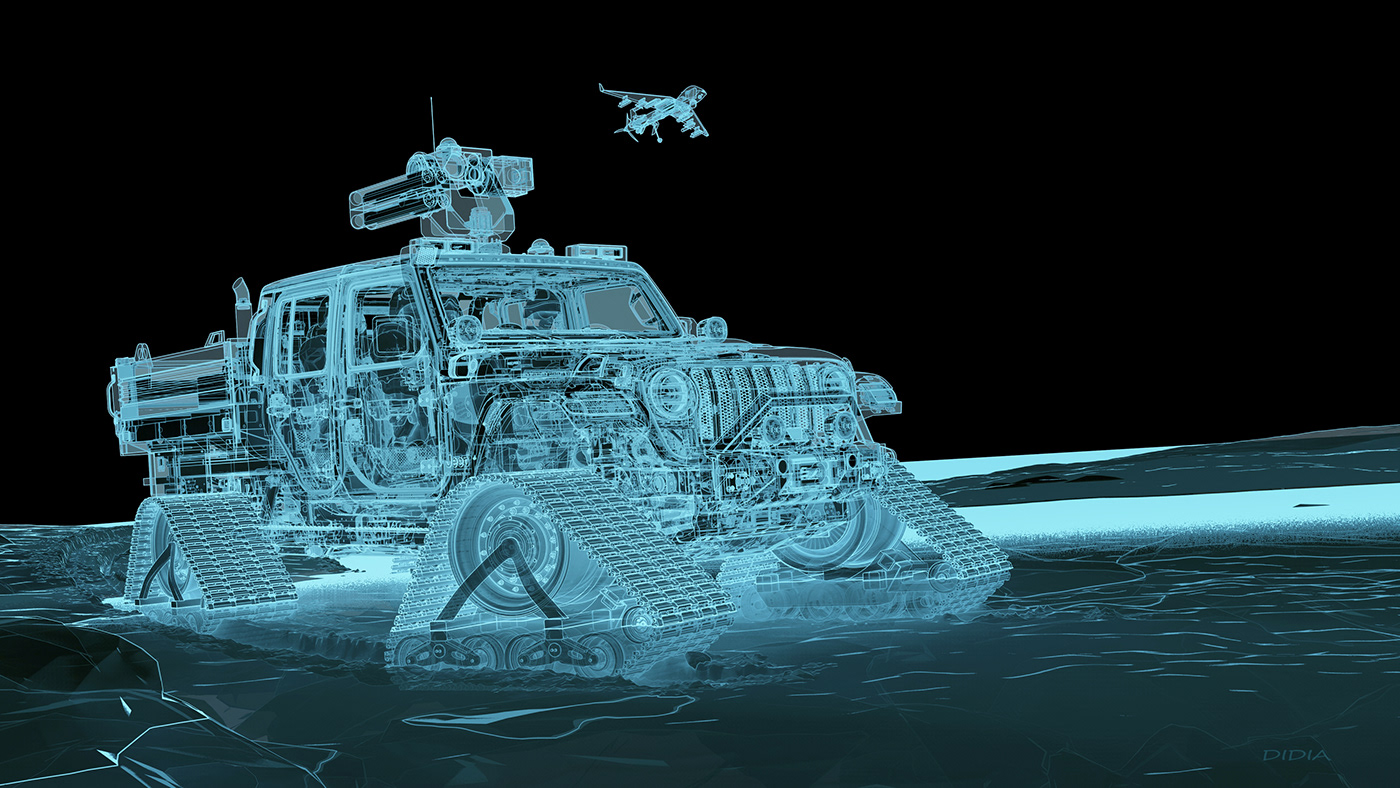 ARMY CONCEPTS combat vehicle concept keyshot lrv Military concept vehicle concept vehicle exploration virtual experiments PATROL VEHICLE