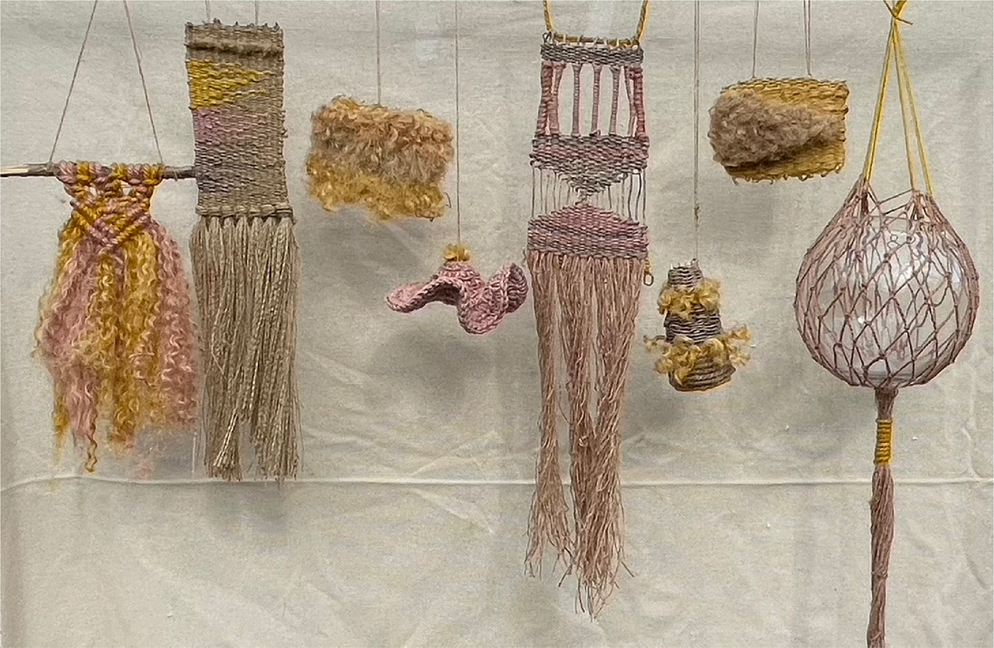 eco-friendly jute Natural Dyeing recycle textile design 