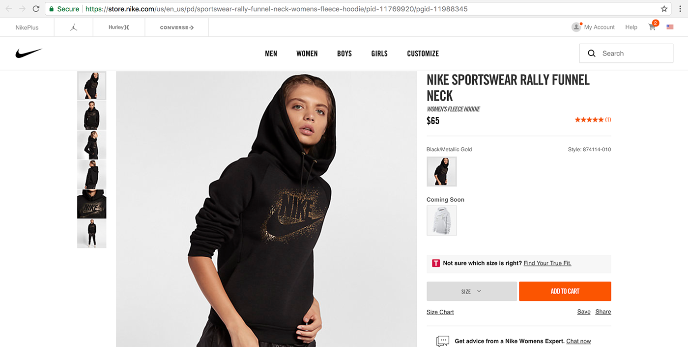 Nike hoodie Collection apparel