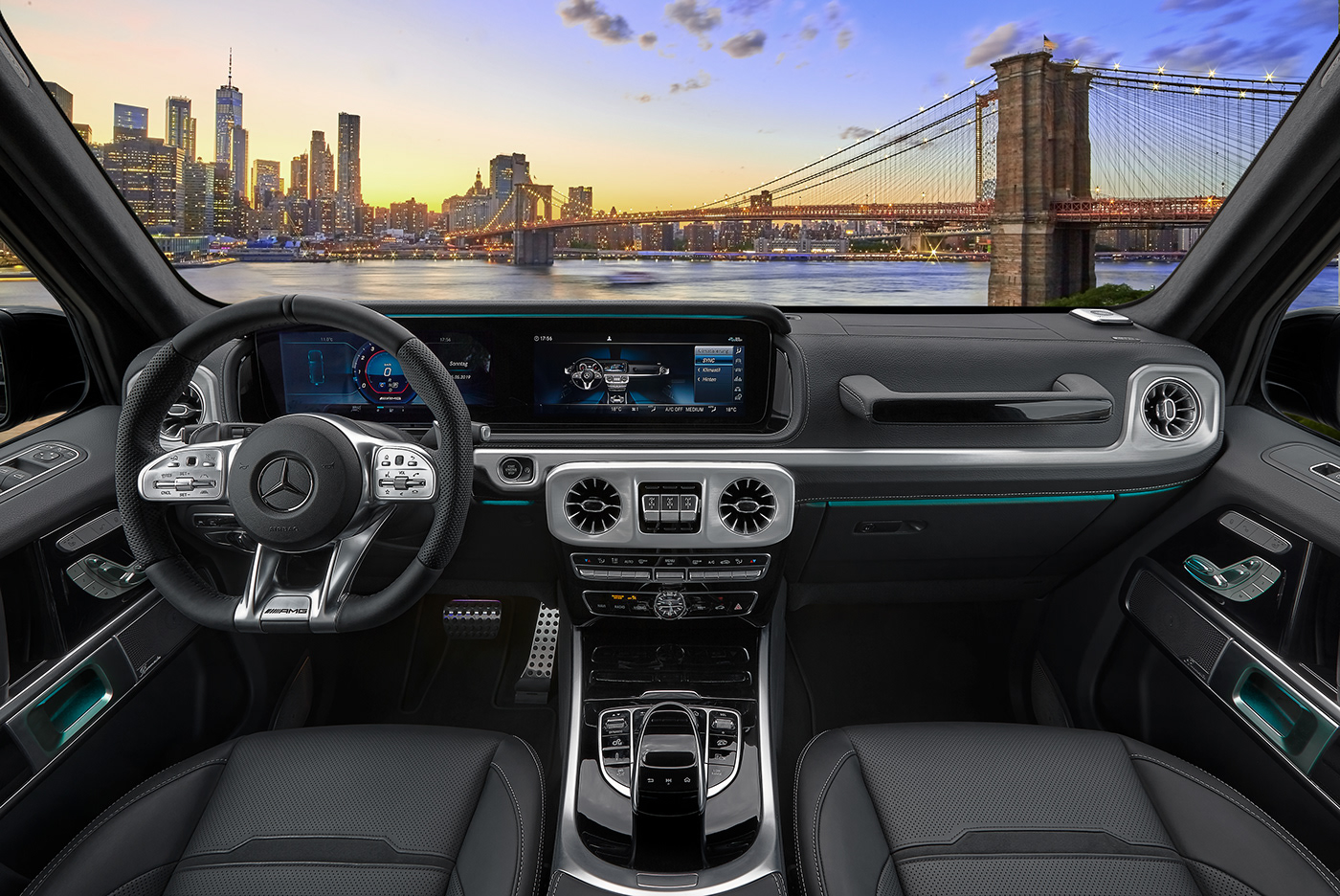 Mercedes AMG G63 Interior on Behance