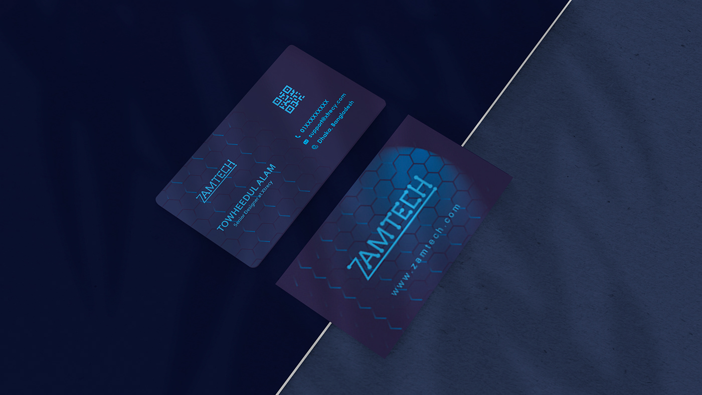business card Business card design Visiting card for IT