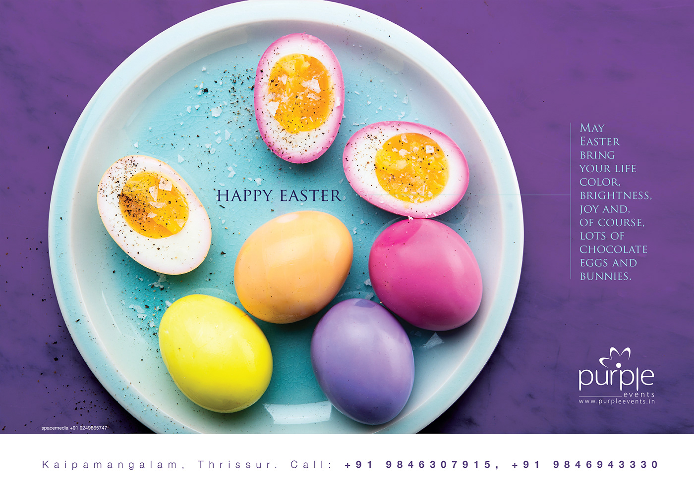 Easter egg Food  catering Events advertisement greetings