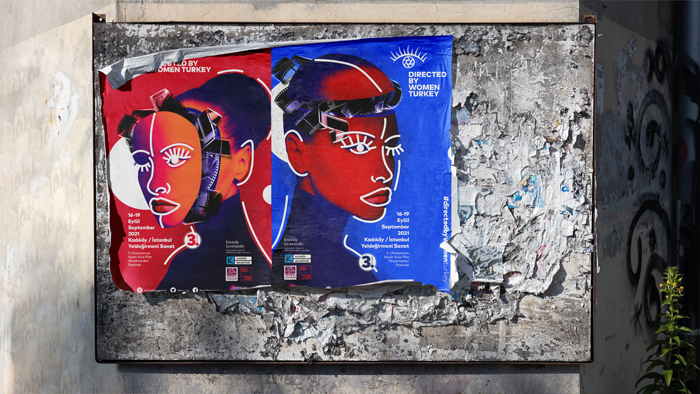 branding  Event festival poster film festival graphic design  Poster Design visual identity