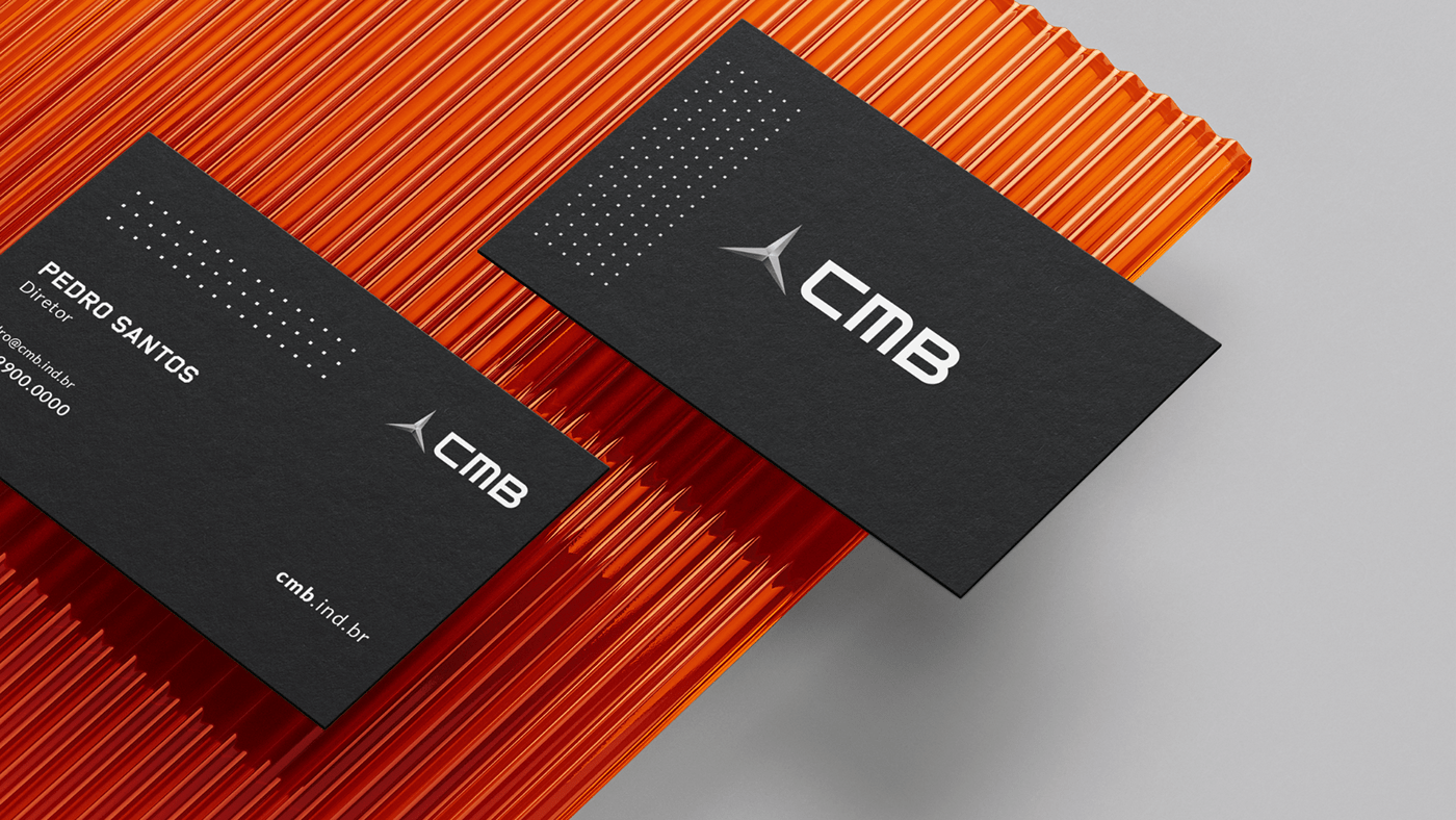 Business card of an Industrial Company