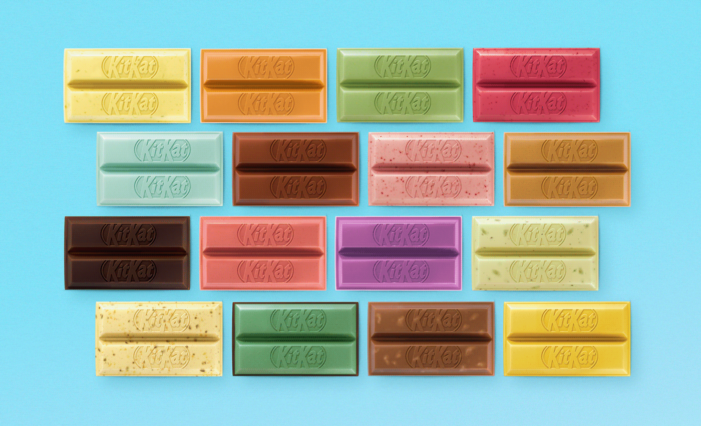 flagship kitkat store Packaging branding  Brazil chocolate chocolatory nestle kit kat