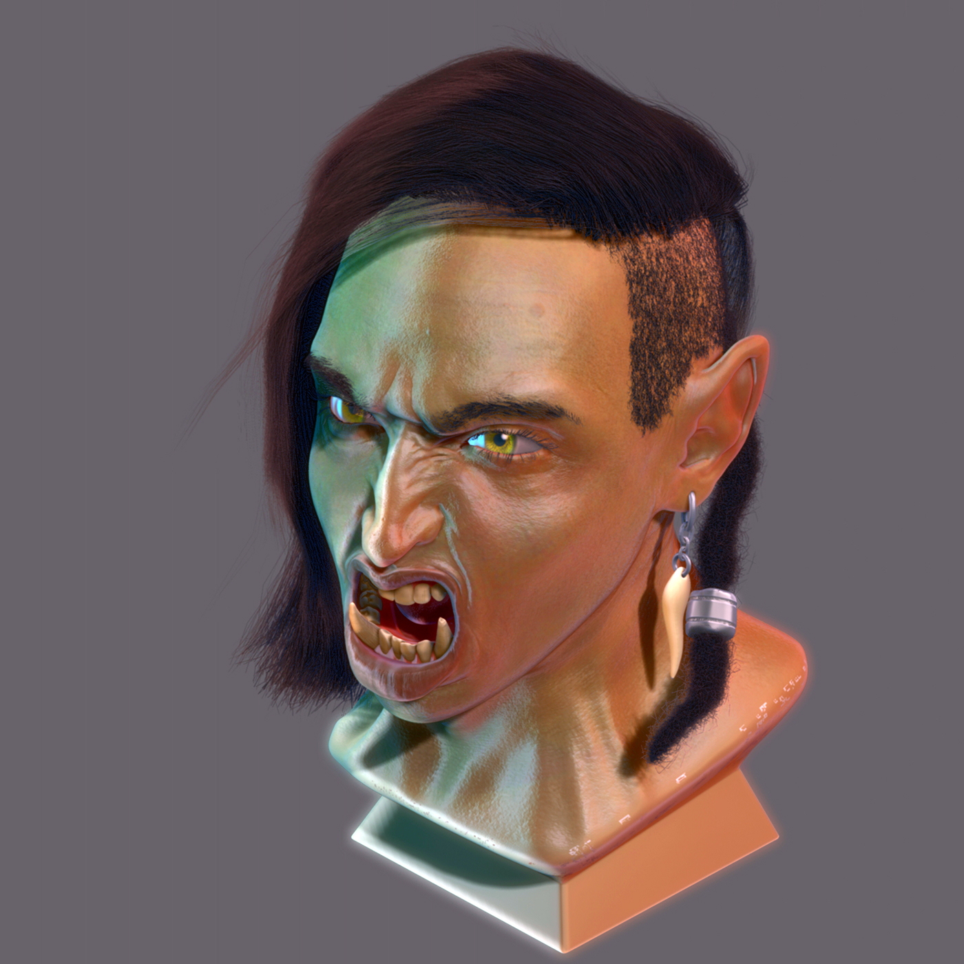 orc female Mad Sculpt Character