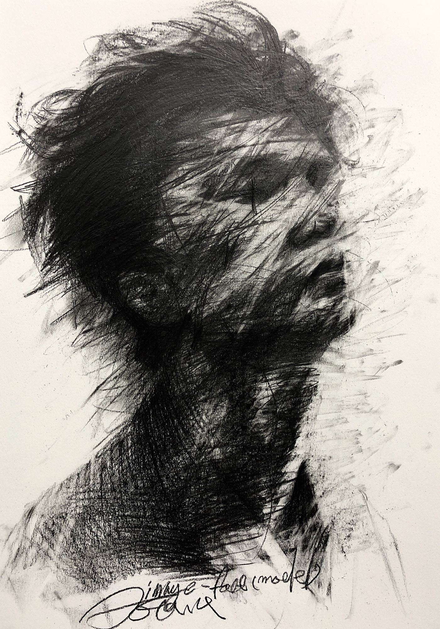 image paper pencil Artwor artist Drawing  face line body model man