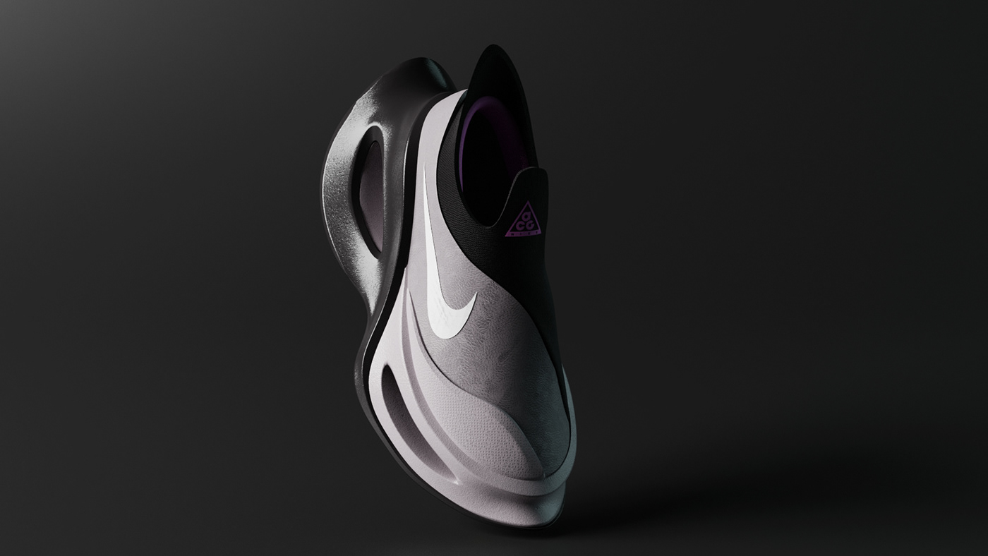 3D Modelling blender footwear footwear design gravity sketch Nike Nike ACG nike running shoe design sneakers