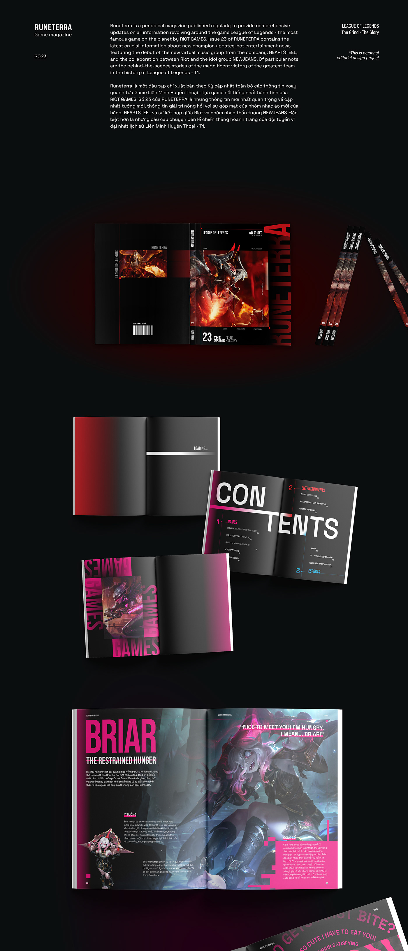 league of legends game editorial magazine Layout Magazine design InDesign book editorial design  typography  