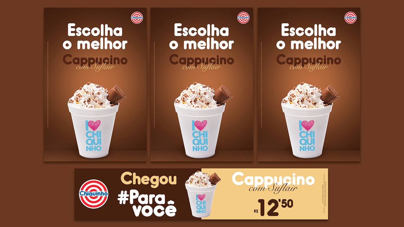 campanha publicitária Chiquinho Sorvetes designer Food  ice cream icecream marketing   picolé sorvete sorvetes