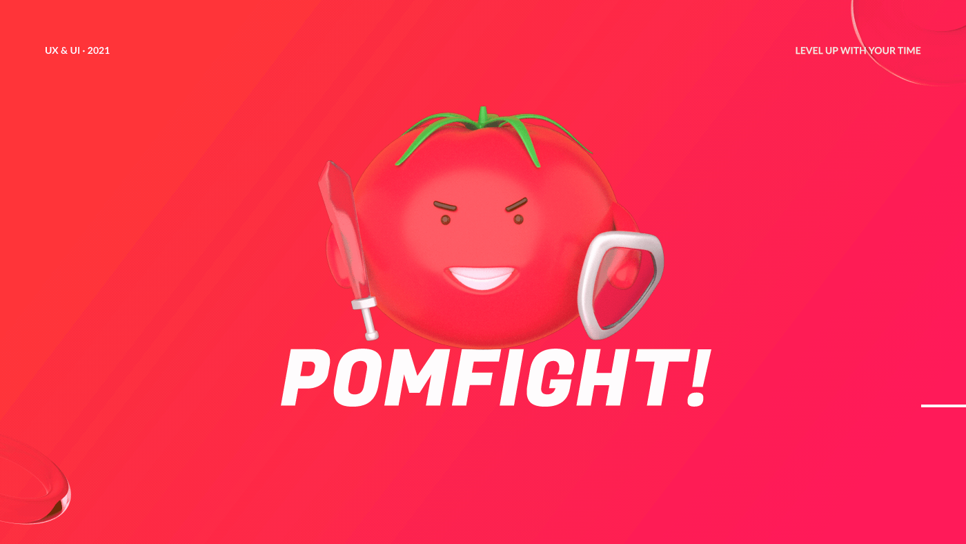 3D fight gamification pomodoro task management time management Tomato