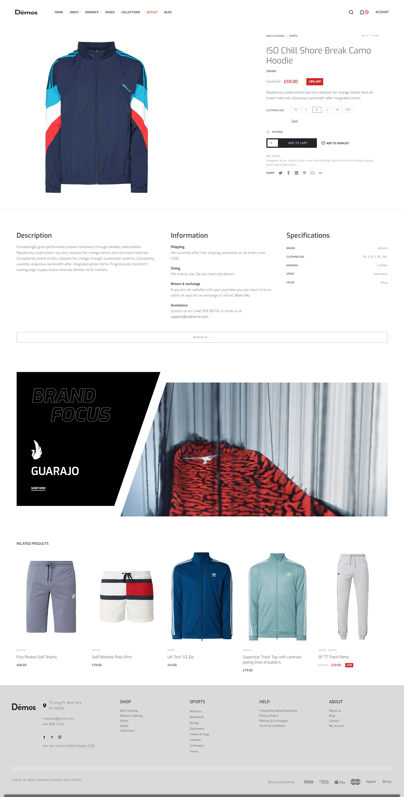 clothes Clothing clothing brand wordpress Wordpress Design Wordpress Website