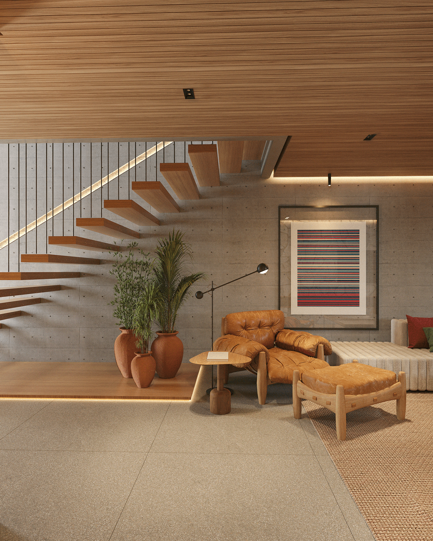 CGI visualization Render interior design  architecture 3ds max corona archviz contemporary luxury