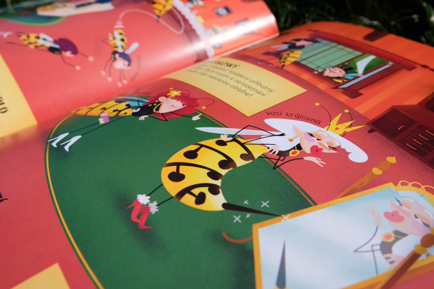 book childrenbook Illustrated book bug insect hotel affinity designer art book children literature