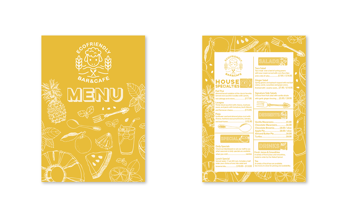 menu design poligraphy листовка полиграфия сумка дизайн bag меню