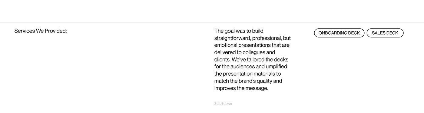 Business presentation Onboarding Powerpoint PPT presentation design Sales Deck slides Slides Design simple Startup