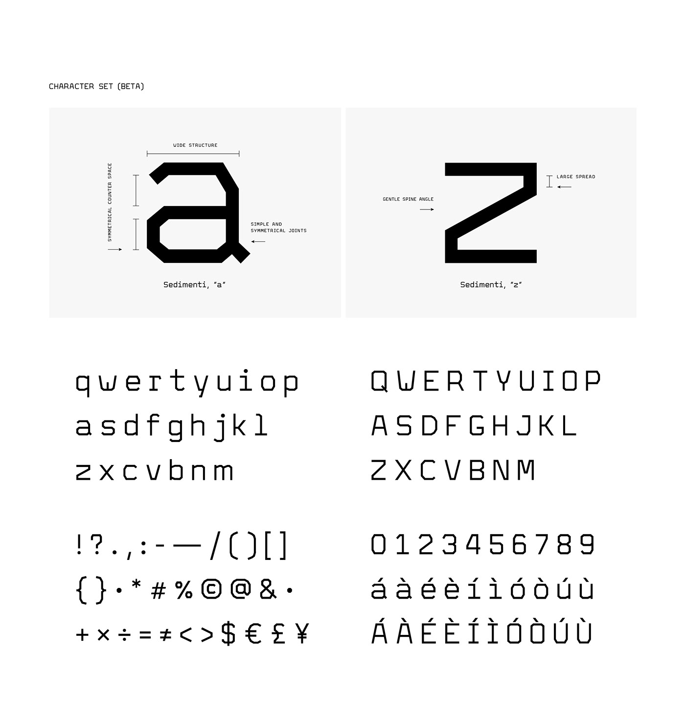Olivetti studio techno typeface free typeface sedimenti olivetti typeface nicola acler font typography   typewriter