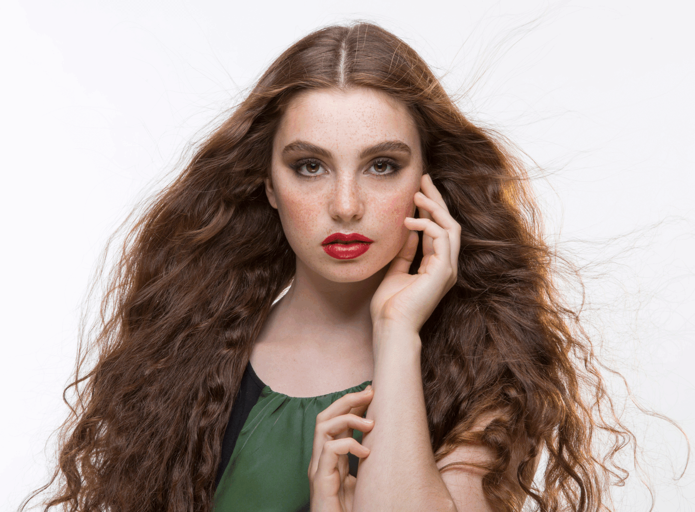 retouching  retouch color paint eye skin beauty make-up portrait studio