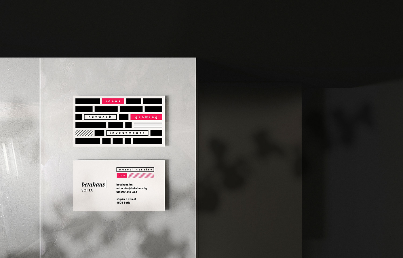 betahaus coworking rebranding typography   blocks bricks house beta