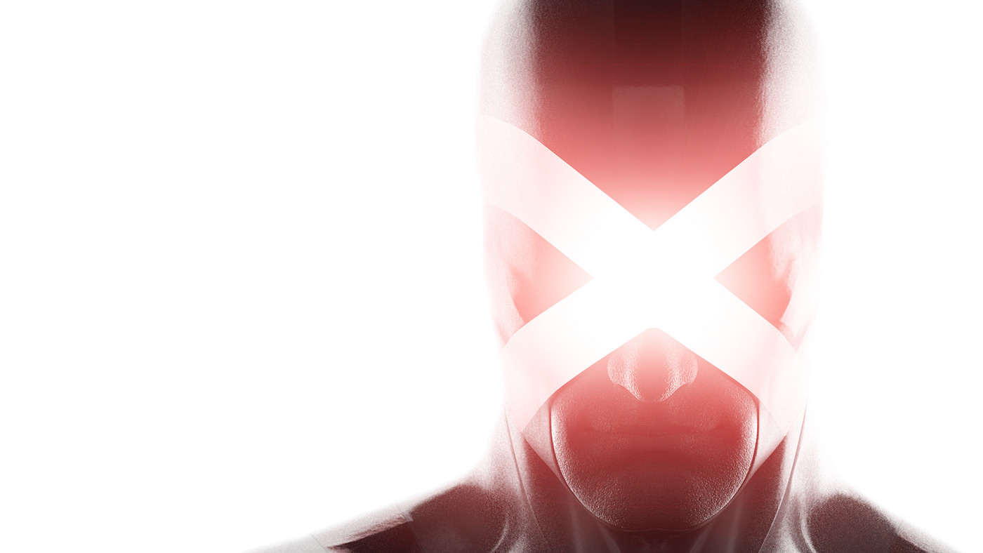 cyclops Xmen drew lundquist drew lundquist x-men 3D Render rendering photoshop light red comic SuperHero White