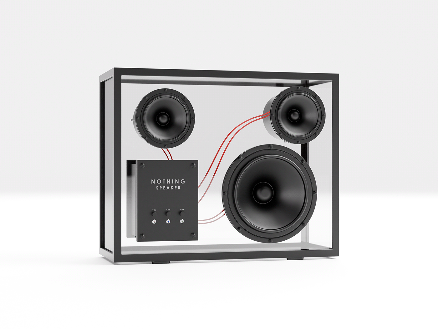 loudspeaker 3D blender 3d modeling design product design  product industrial design  concept visual