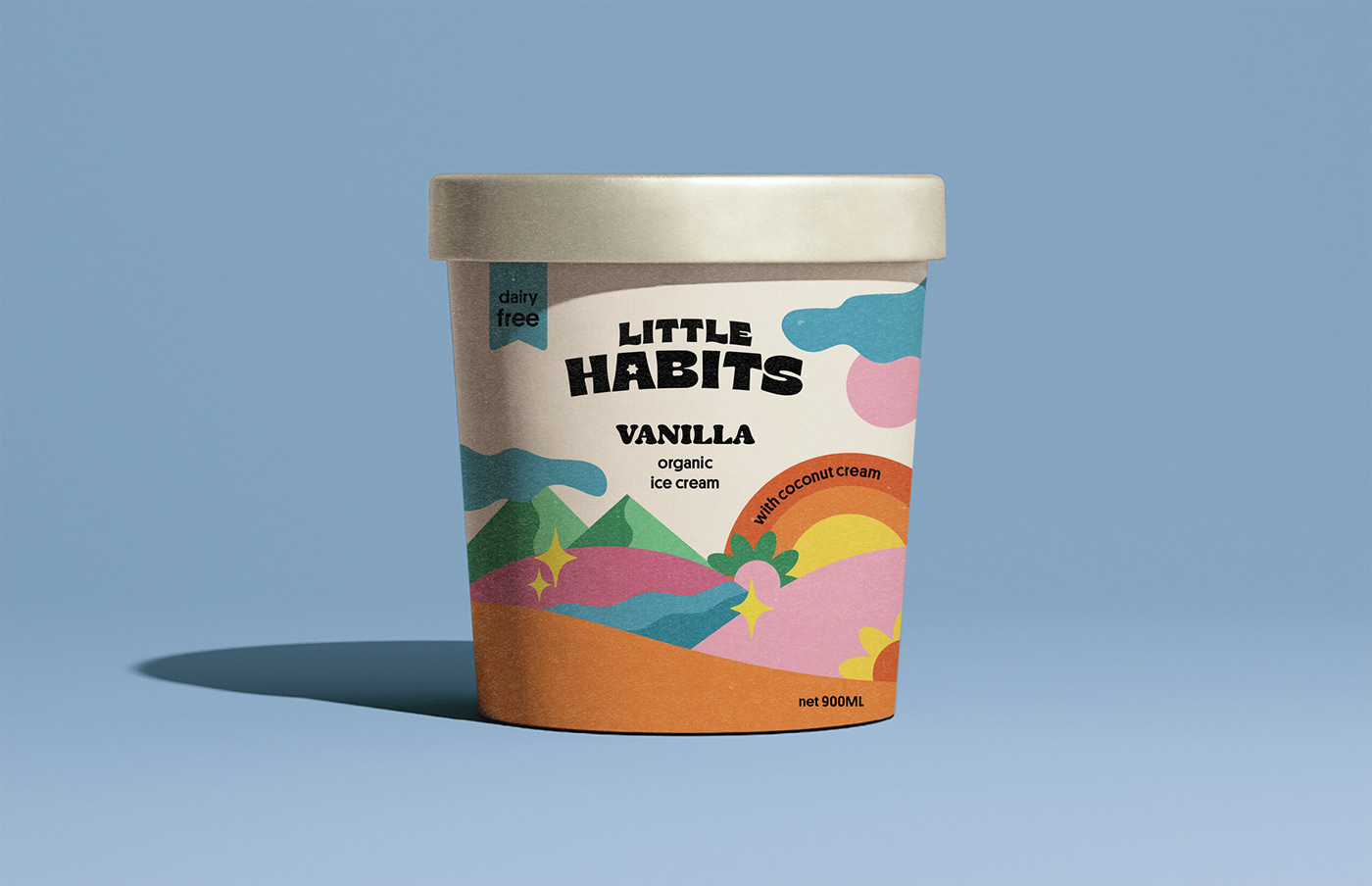 brand identity branding  ice cream identity Logo Design logos Logotype packaging design typography   visual