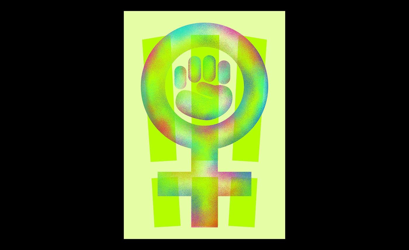 design designer feminist graphic design  ILLUSTRATION  poster posters design typography   visual design women