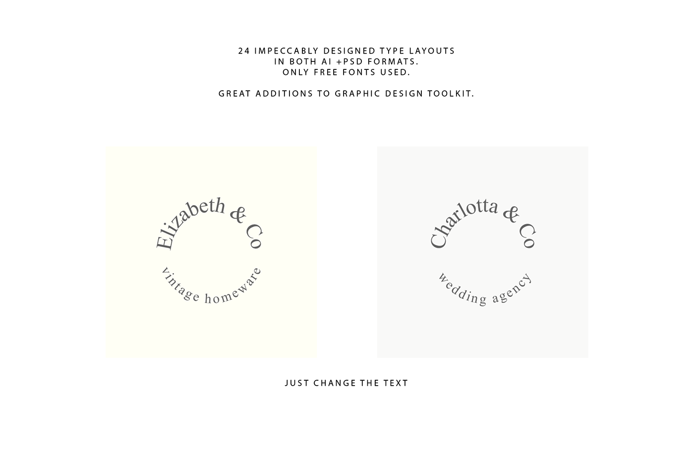 logo elegant branding  creator easy