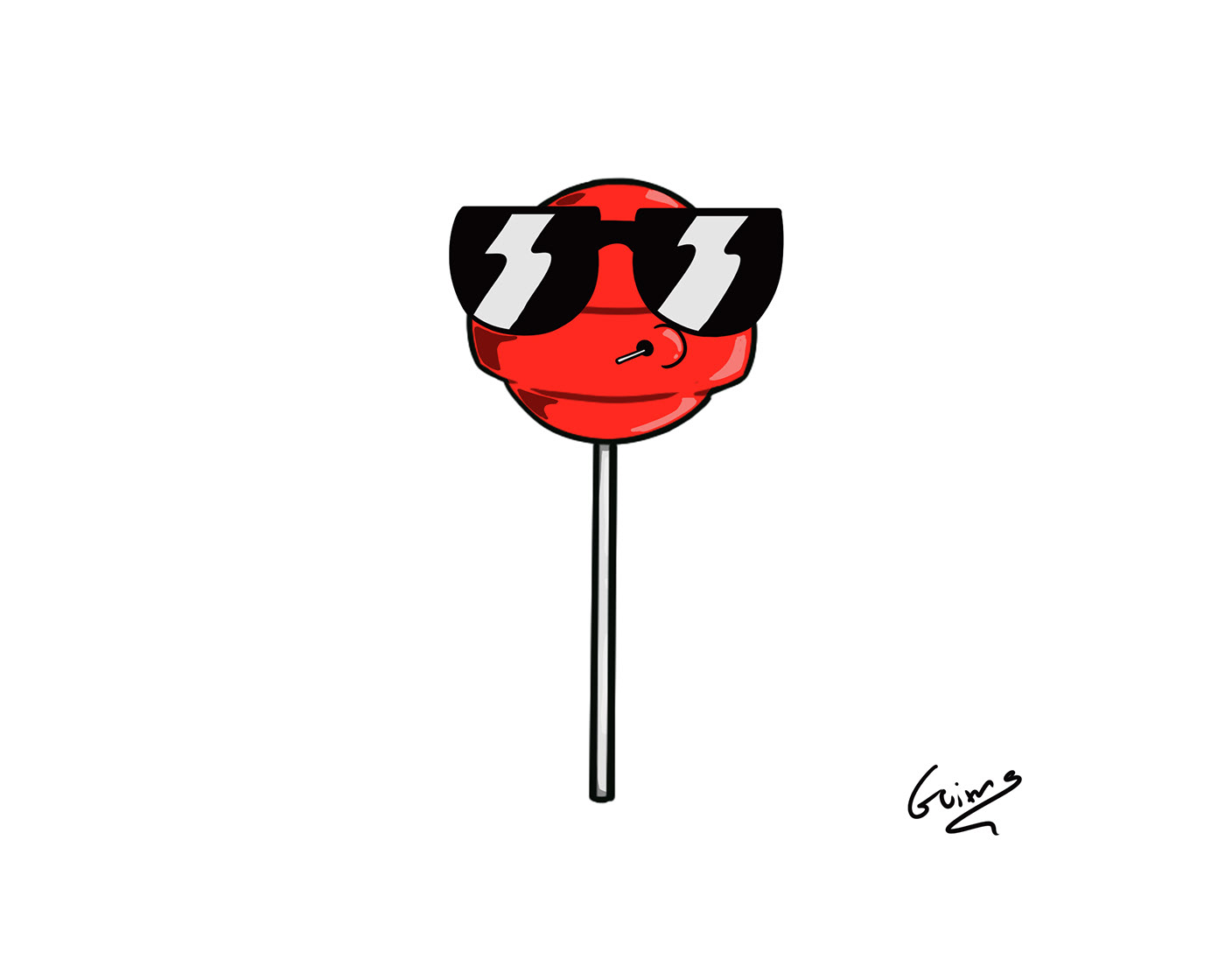 ILLUSTRATION  Ilustração lollipop pirulito