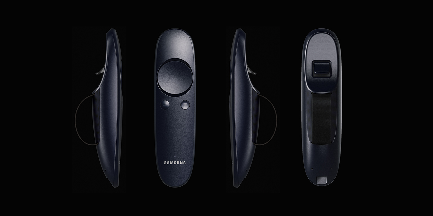 vr Virtual reality Samsung design industrial design  product rendering keyshot surface Render