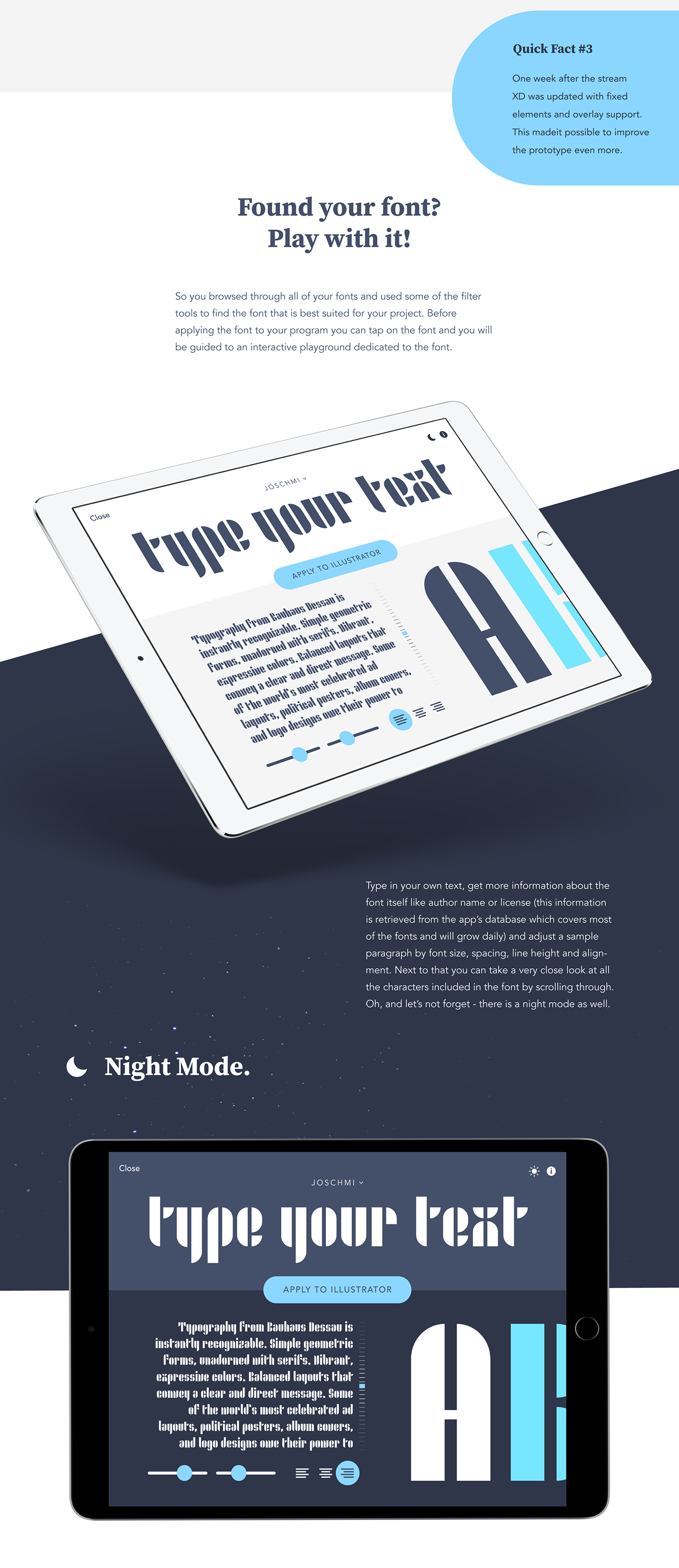 typography   font adobe typekit prototype iPad tool live tutorial bauhaus