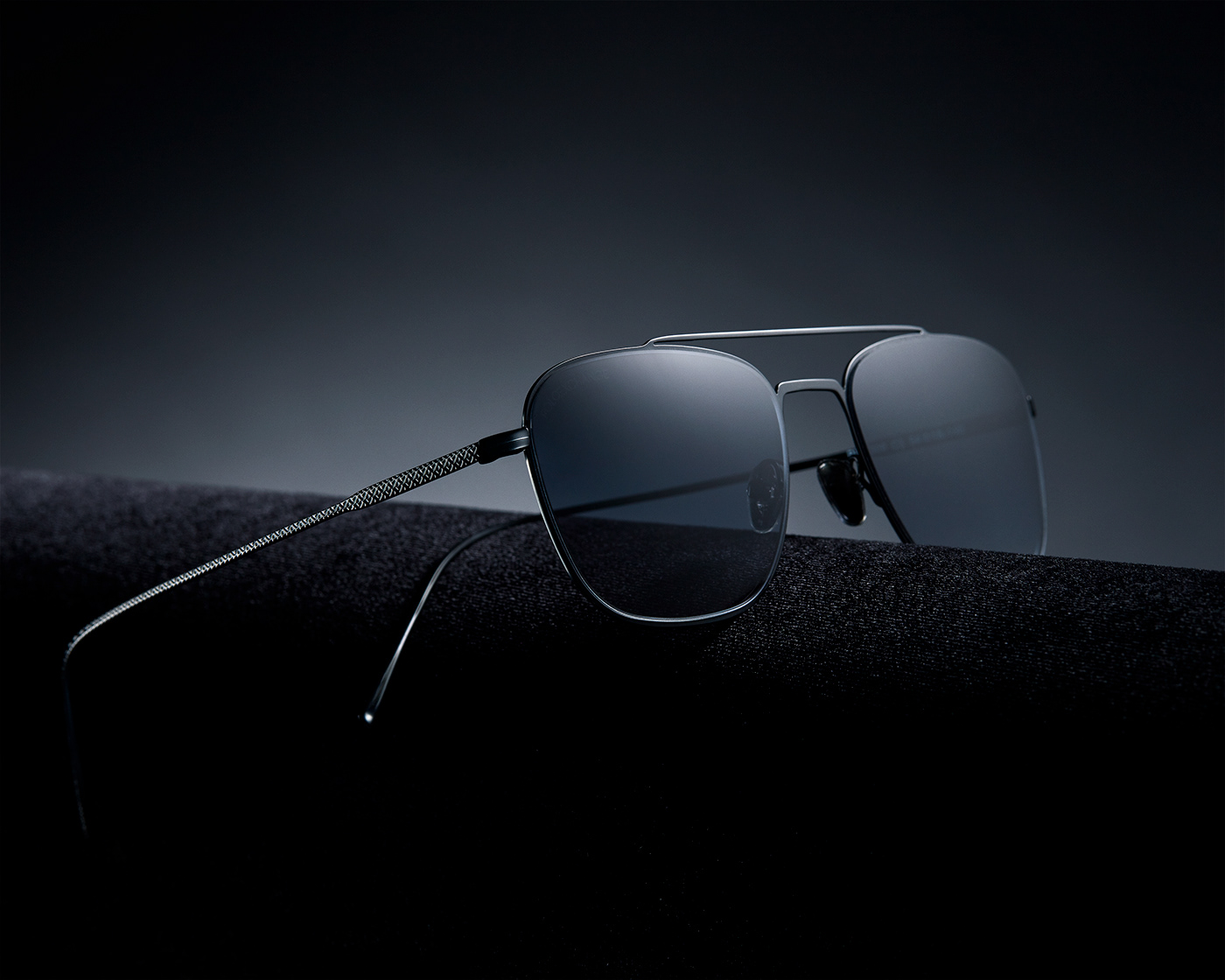 black dark Photography  product Sunglasses