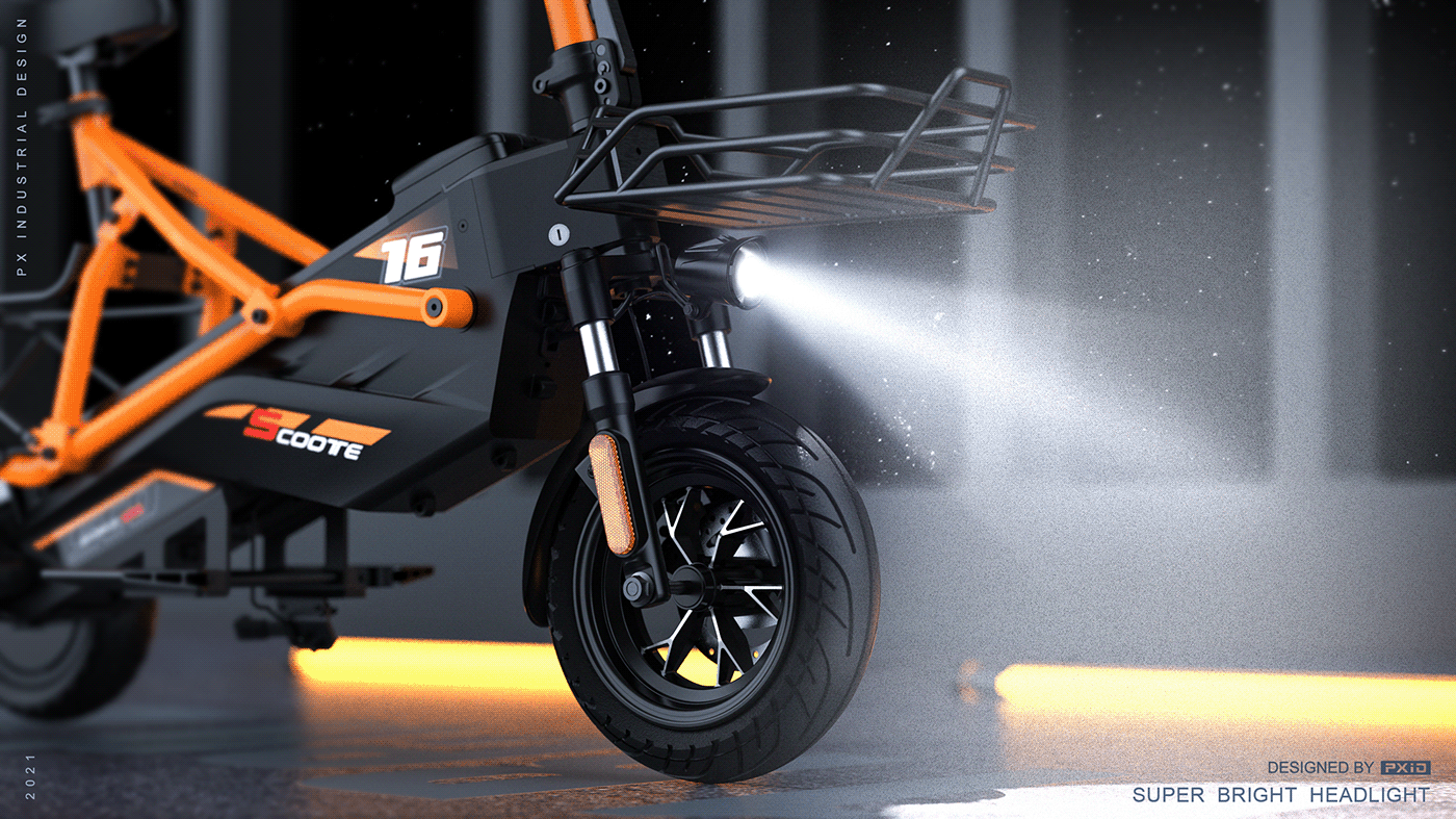Bike design designer Escooter industrialdesign productdesign ride Scooter Travel