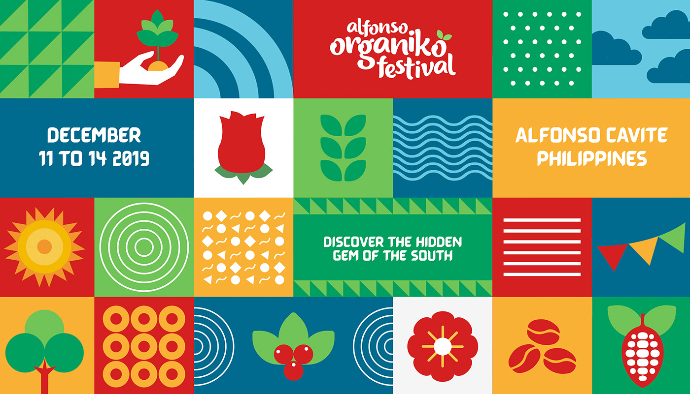 festival Philippine Festival Event organic organic festival farming organic farming celebration Event Design typography  