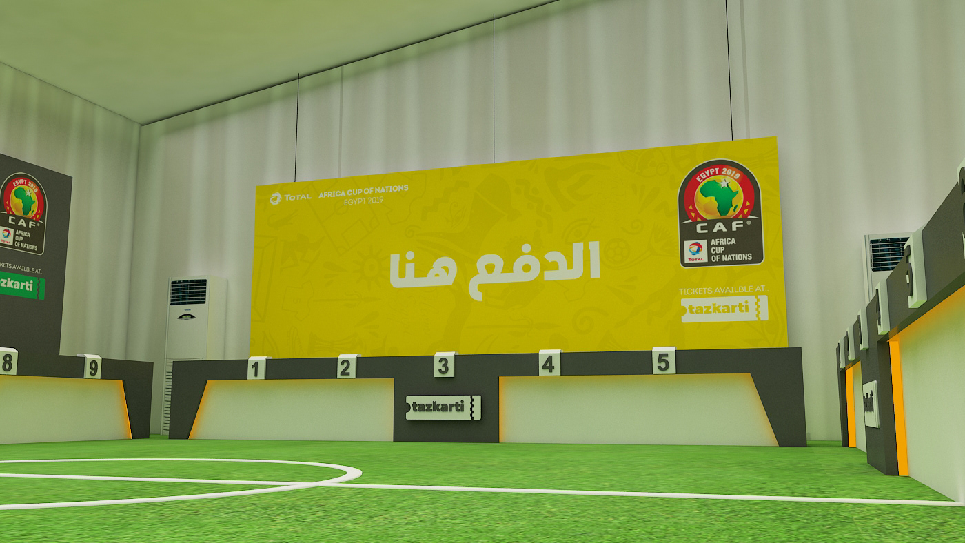 artwork football sports africa Advertising  Graphic Designer branding  design Render art