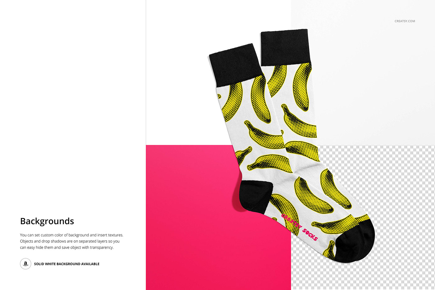 branding  creatsy Fashion  mock-up Mockup notebook notepad Packaging socks template