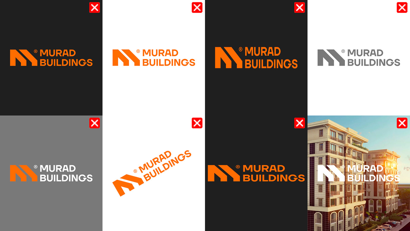 brand identity Graphic Designer logo Logo Design branding  Branding design M logo building buildings