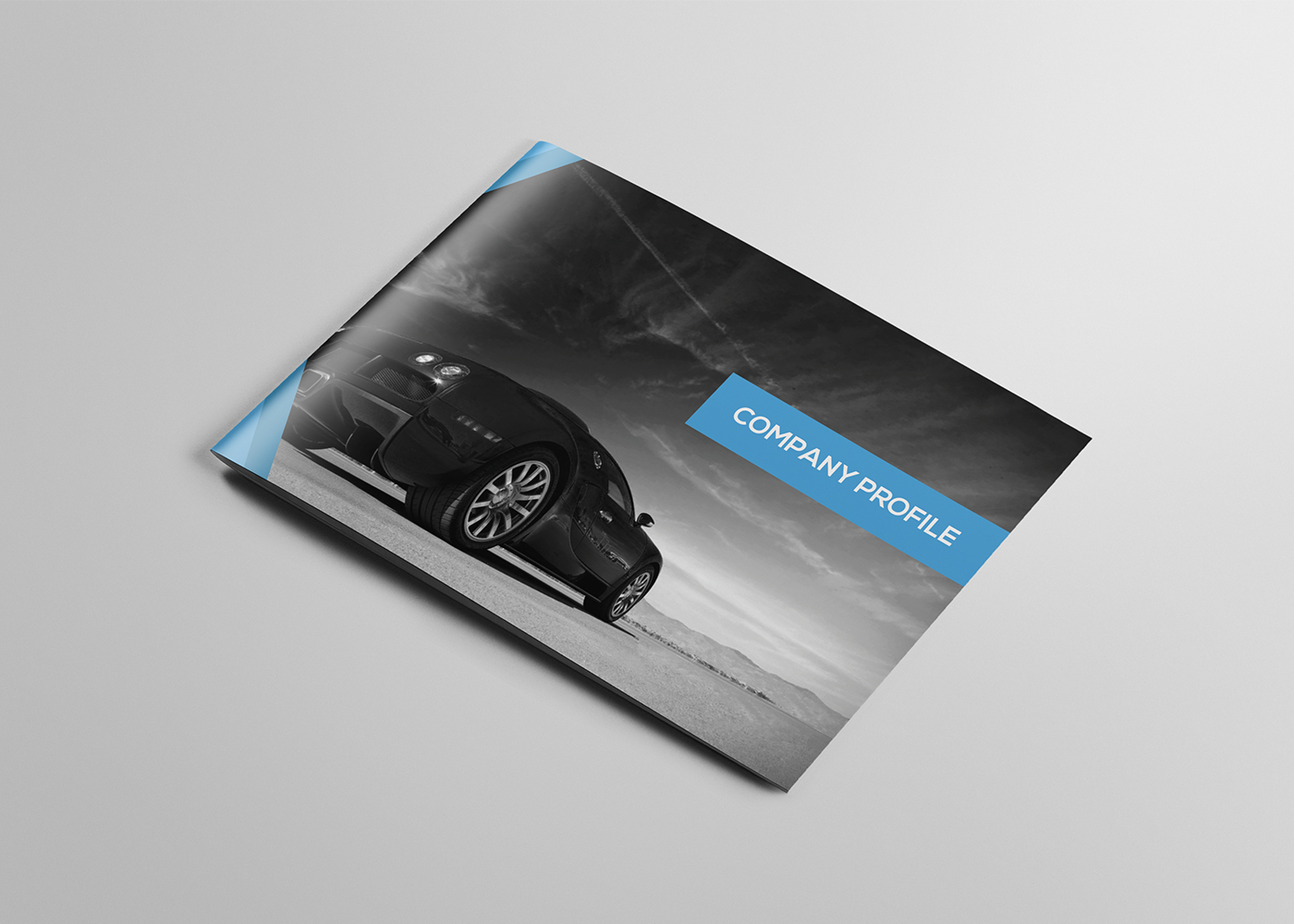 Company Profile Brochure automobile company
