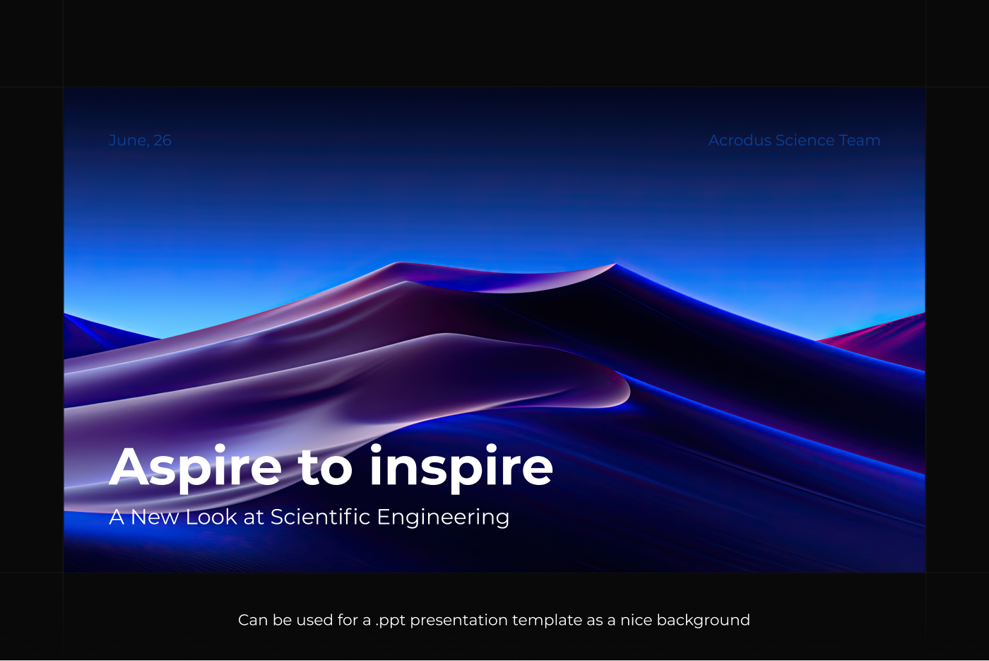 dunes background download template Mockup digital illustration banner blue Web Website Design
