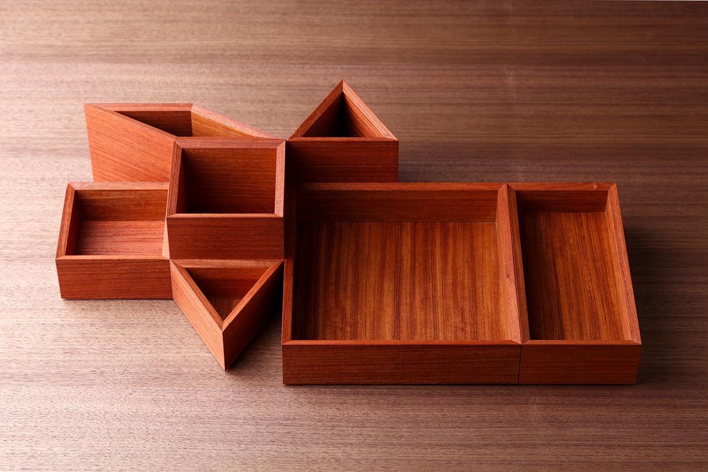 japan craft wood stationary geometric traditional Customize container Technique natural